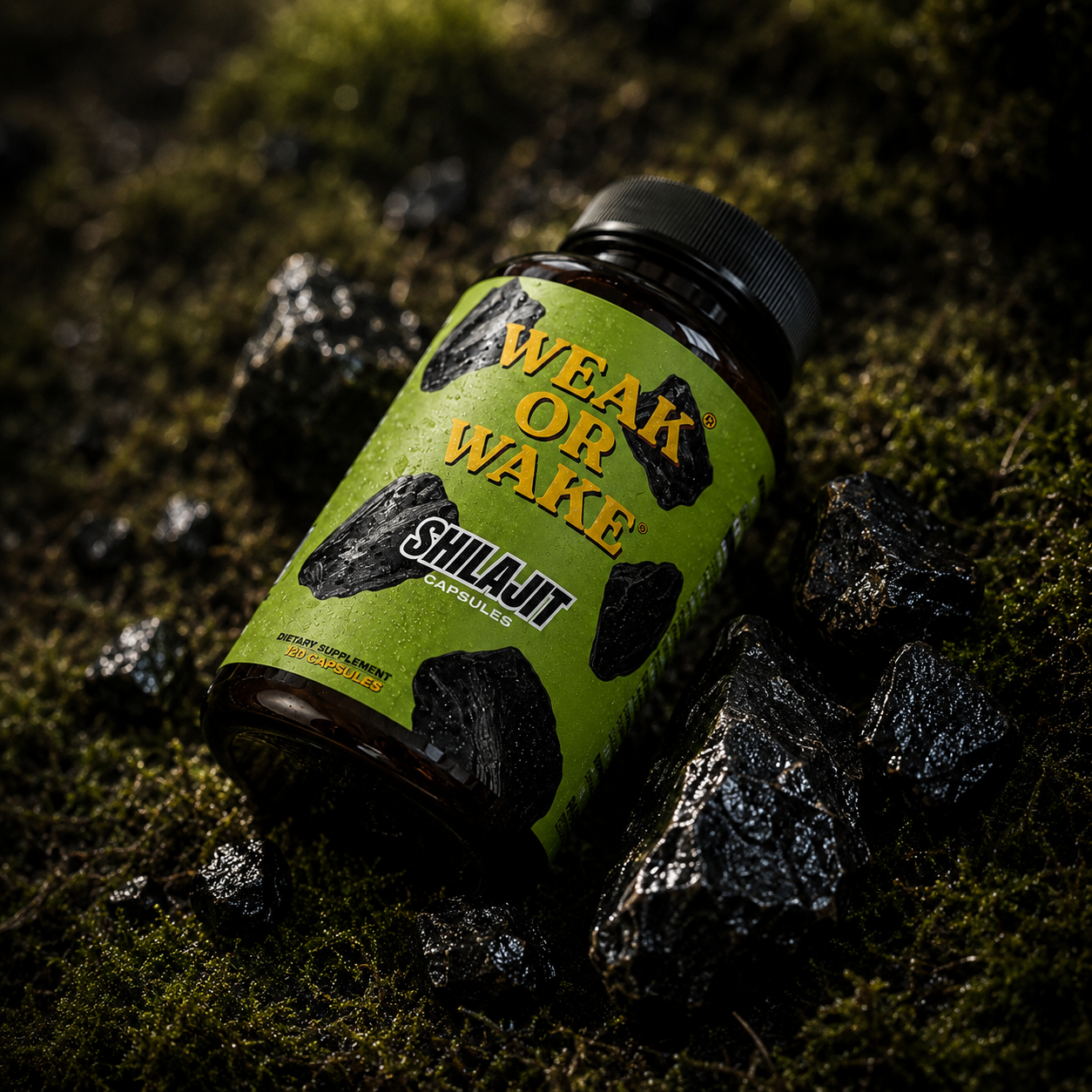 Shilajit (20% Fulvinsäure) - 90 vegane Kapseln